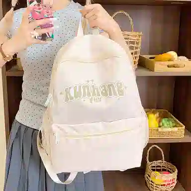 垣途者 韩版小清新日系百搭 尼龙布 双肩包 女款 多色