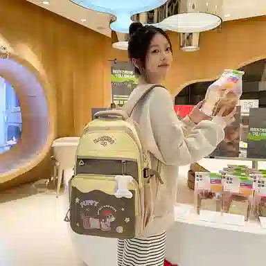 垣途者 日系可爱少女书包学生背包 尼龙 双肩包 常规 女款 多色