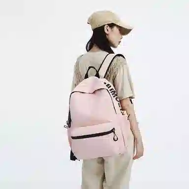 垣途者 简约百搭初高中大学生日系小清新背包 尼龙 双肩包 常规 男女同款情侣款 多色