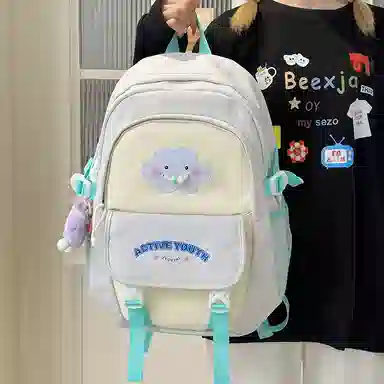 垣途者 日系可爱小清新书包韩版 尼龙 双肩包 常规 女款 多色