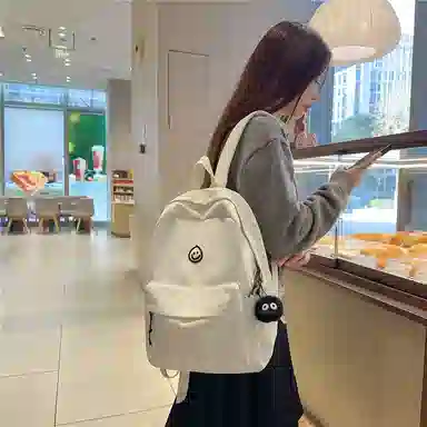 垣途者 日系小清新简约百搭书包 尼龙 双肩包 男女同款情侣款 多色