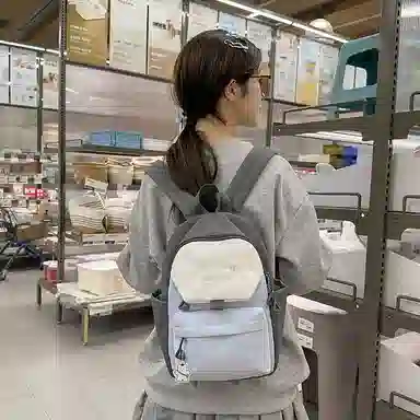 垣途者 学生高中大学生日系撞色小清新初中生背包 尼龙 双肩包 女款 多色