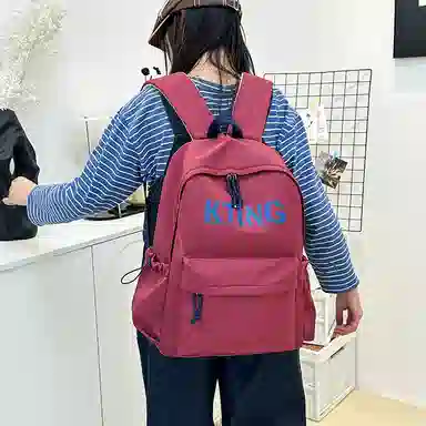 垣途者 高颜值简约休闲百搭学生书包初高中大学生 尼龙 韩版双肩包 男女同款情侣款 多色