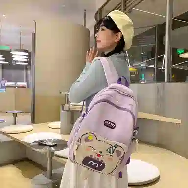 垣途者 卡通可爱日系百搭 尼龙 双肩包 女款 多色