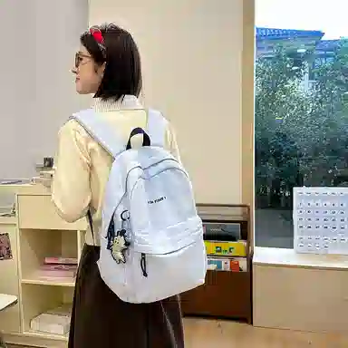 垣途者 书包小清新简约百搭初高中大学生背包 尼龙 双肩包 女款 多色