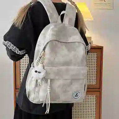 垣途者 潮牌美式大容量 尼龙 双肩包 男女同款情侣款 多色