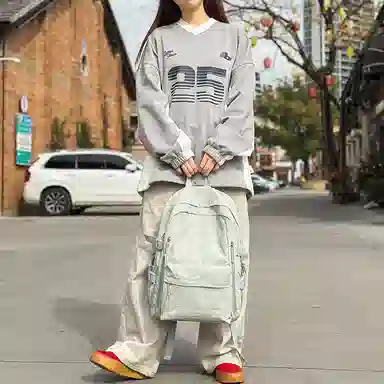 垣途者 休闲百搭韩版 尼龙 双肩包 男女同款情侣款 多色