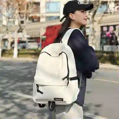 垣途者 休闲简约百搭书包初高中大学生 尼龙 双肩包 男女同款情侣款 多色