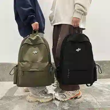 垣途者 韩版原宿简约百搭日系 尼龙 双肩包 男女同款情侣款 多色