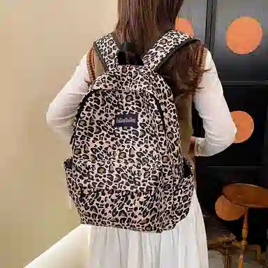 垣途者 书包初高中 帆布 双肩包 常规 女款 多色