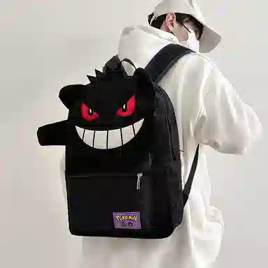 垣途者 小众个性卡通动漫潮牌 绒毛 双肩包 男女同款情侣款 多色