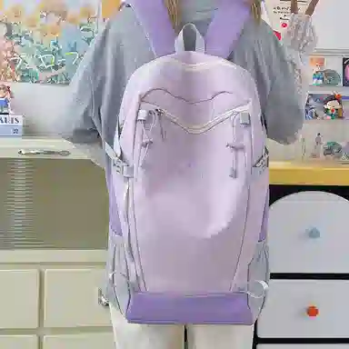 垣途者 时尚撞色百搭轻便小众 尼龙 双肩包 男女同款情侣款 多色