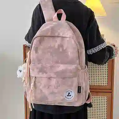 垣途者 潮牌美式大容量 尼龙 双肩包 男女同款情侣款 多色