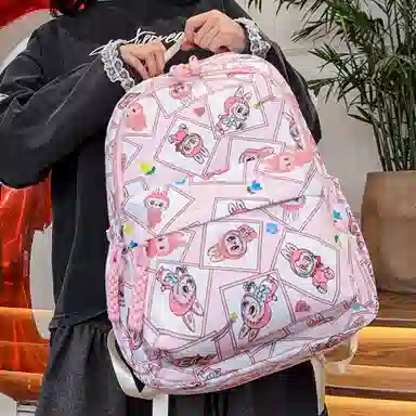 垣途者 卡通动漫可爱大容量 尼龙 双肩包 女款 多色