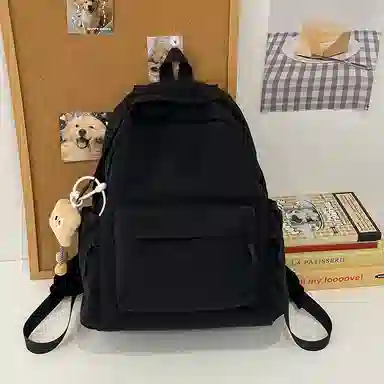 垣途者 简约百搭日系小清新学生书包初高中大学生 尼龙 休闲双肩包 常规 男女同款情侣款 多色