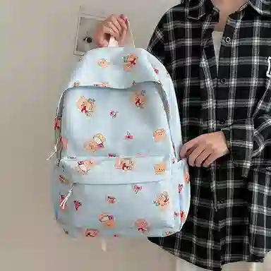 垣途者 可爱日系初高中大学生 尼龙 双肩包书包 女款 多色