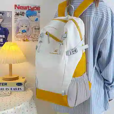 垣途者 时尚撞色百搭轻便小众 尼龙 双肩包 男女同款情侣款 多色