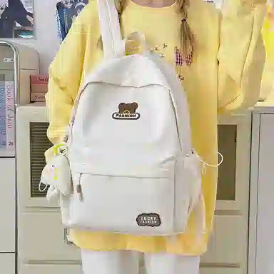 垣途者 可爱日系书包学生背包 尼龙 双肩包 常规 女款 多色