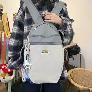 垣途者 小清新日系百搭旅游背包 尼龙 双肩包 常规 女款 多色