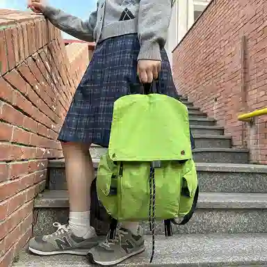 垣途者 潮牌休闲简约运动旅行 尼龙 双肩包 男女同款情侣款 多色