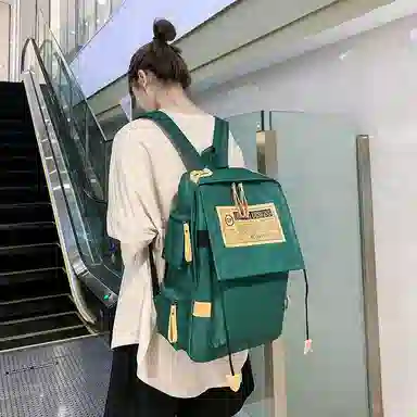 垣途者 经典大容量书包韩版原宿 尼龙 电脑背包双肩包 常规 男女同款情侣款 多色