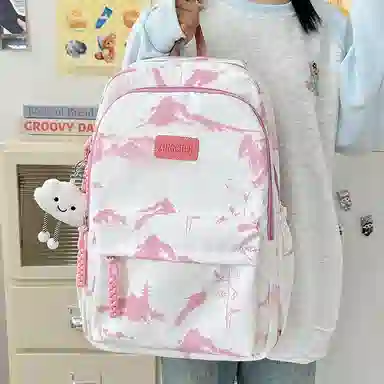 垣途者 国风水墨新中式 尼龙 双肩包 男女同款情侣款 多色