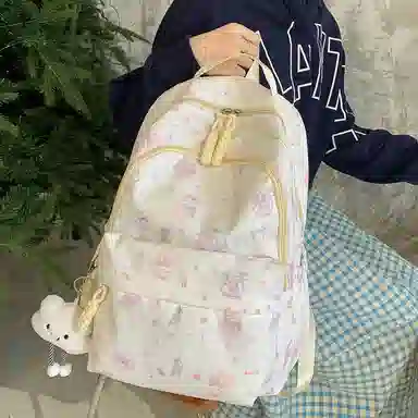 垣途者 学生日系少女小清新 复合布 双肩包 女款 多色