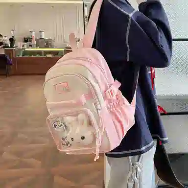 垣途者 日系可爱少女初高中大学生 尼龙 双肩包 女款 多色