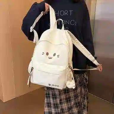 垣途者 日系可爱百搭书包 尼龙 双肩包 常规 女款 多色