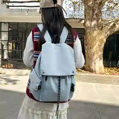 垣途者 潮牌休闲简约运动旅行 尼龙 双肩包 男女同款情侣款 多色