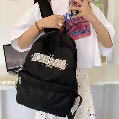 垣途者 韩版小清新日系百搭 尼龙布 双肩包 女款 多色