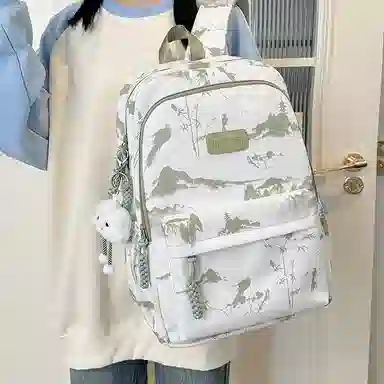 垣途者 国风水墨新中式 尼龙 双肩包 男女同款情侣款 多色