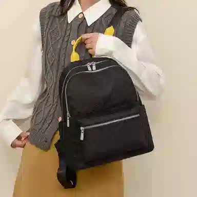 垣途者 休闲简约日常通勤时尚百搭 牛津布 双肩包 常规 女款 多色