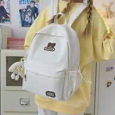 垣途者 可爱日系书包学生背包 尼龙 双肩包 常规 女款 多色