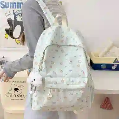 垣途者 日系可爱书包学生百搭小清新 尼龙 双肩包 常规 女款 多色