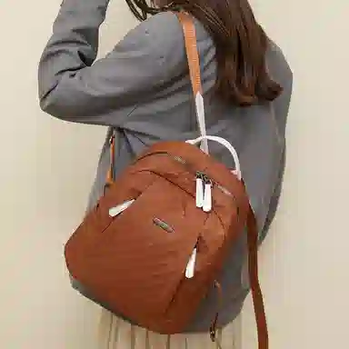 垣途者 百搭时尚通勤轻便 尼龙 双肩包 女款 多色