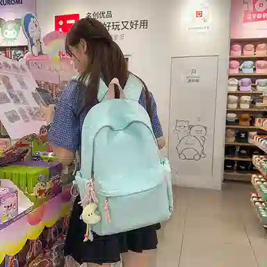 垣途者 小清新学院风 尼龙 双肩包 女款 多色