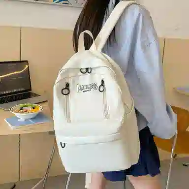 垣途者 原宿 复合布 双肩包 男女同款情侣款 多色