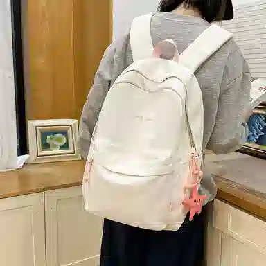 垣途者 书包小清新简约百搭初高中大学生背包 尼龙 双肩包 女款 多色