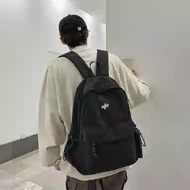 垣途者 韩版原宿简约百搭日系 尼龙 双肩包 男女同款情侣款 多色