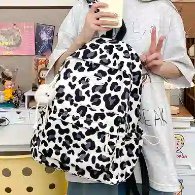 垣途者 日系小清新韩版 尼龙 双肩包 女款 多色