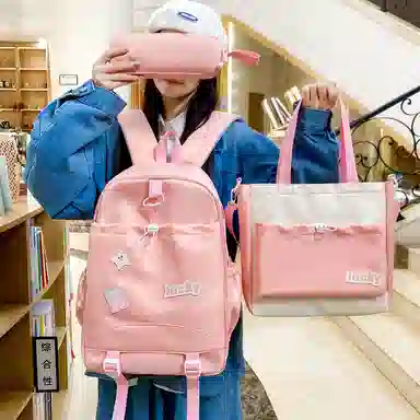 垣途者 可爱设计感百搭学生 尼龙 组合装 女款 多色