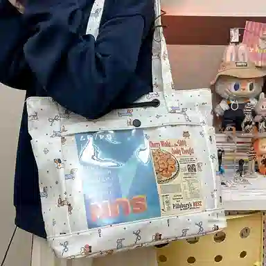 垣途者 卡通可爱日系软妹痛包学生大容量 尼龙 单肩包 常规 女款 多色