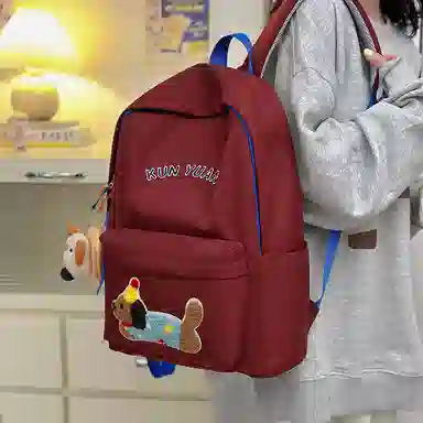 垣途者 日系可爱书包生韩版 尼龙 双肩包 常规 女款 多色