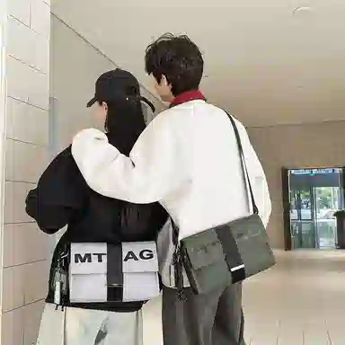 垣途者 小众时尚潮流简约百搭骑行运动单肩包 牛津布 斜挎包 男女同款情侣款 多色