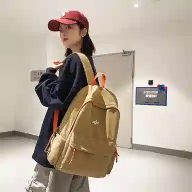 垣途者 韩版原宿简约百搭日系 尼龙 双肩包 男女同款情侣款 多色