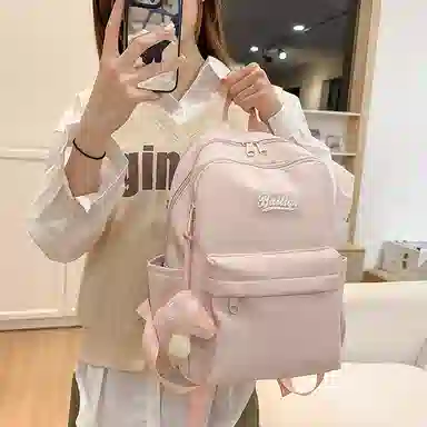 垣途者 日系小清新韩版百搭学生书包 尼龙 双肩包 常规 女款 多色