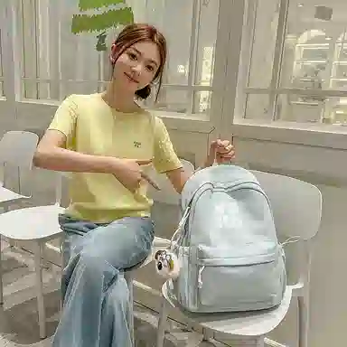 垣途者 简约百搭小清新 尼龙 双肩包 女款 多色