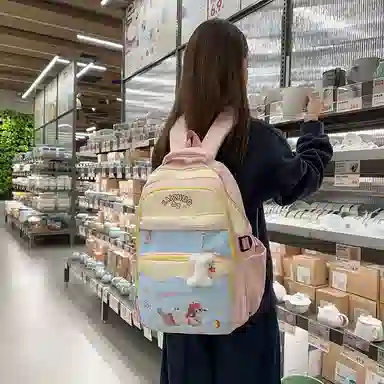 垣途者 日系可爱少女书包学生背包 尼龙 双肩包 常规 女款 多色