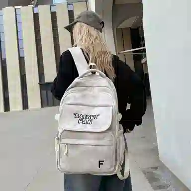 垣途者 街头潮流 尼龙 双肩包 男女同款情侣款 多色